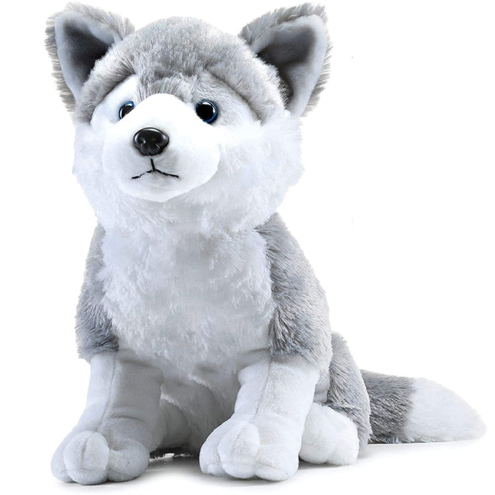 Webby Plush Husky Dog Stuffed Animal Puppy Soft Toy, 30CM