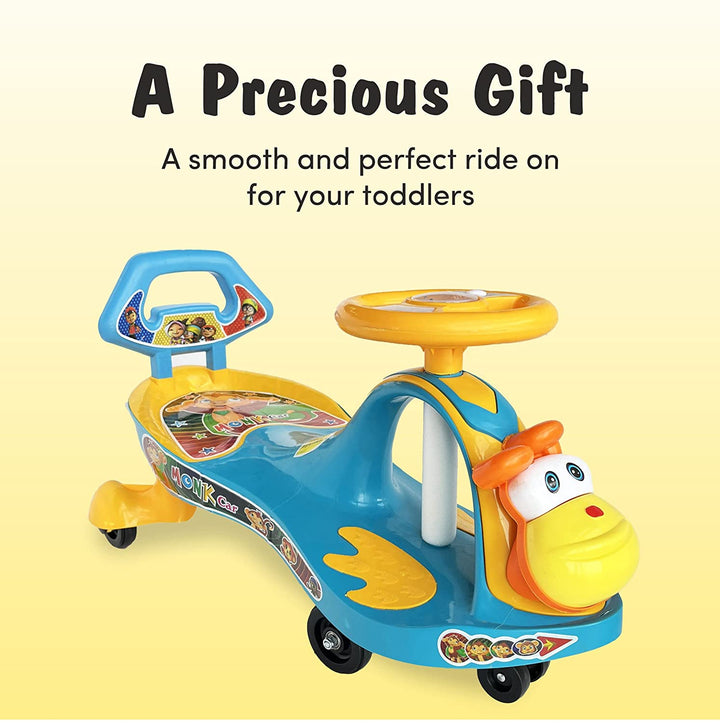 Webby Free Wheel Monkey Magic Car
