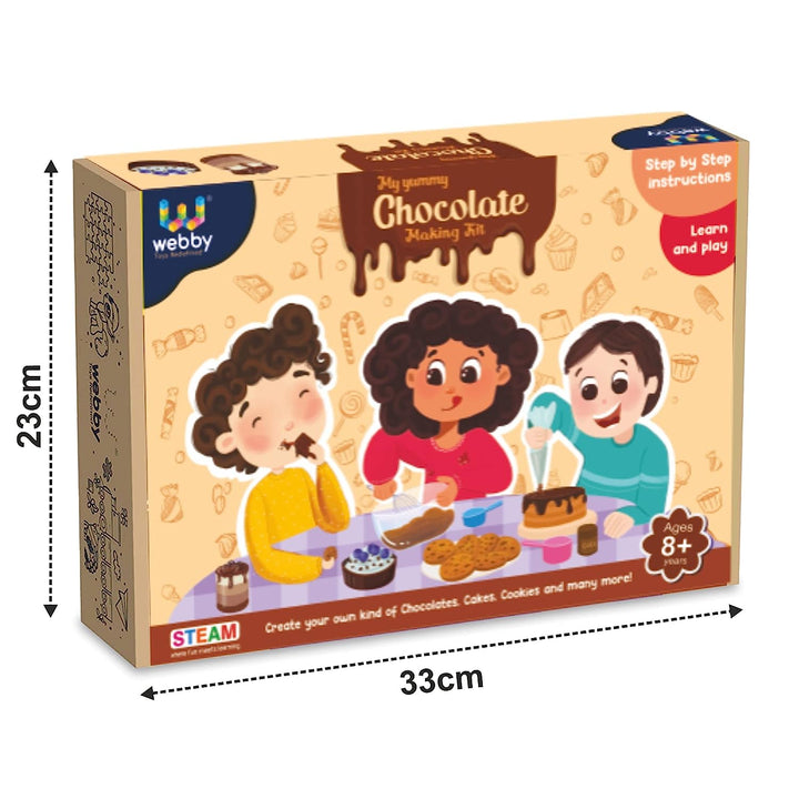 Webby DIY My Yummy Chocolate Making Kit (Small)
