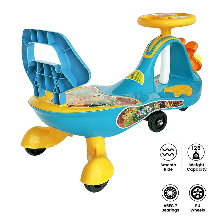 Webby Free Wheel Monkey Magic Car