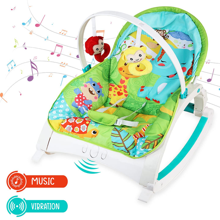 Webby Newborn to Toddler Portable Baby Rocker