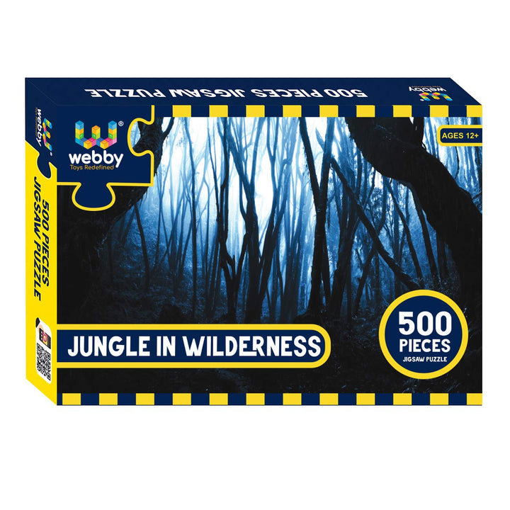 Webby Jungle in Wilderness Wooden Jigsaw Puzzle, 500 pieces