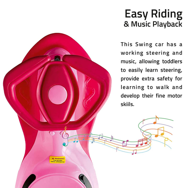 Webby Free Wheel Magic Car Toy with Music and Light