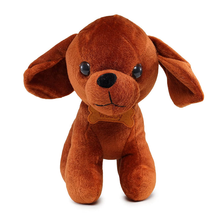 Webby Soft Animal Plush Standing Dog Toy 20cm