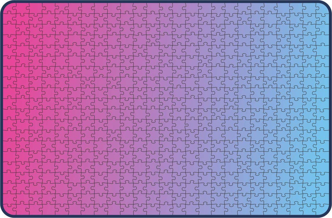 Webby Gradient Pink-Blue Wooden Jigsaw Puzzle, 500 pieces