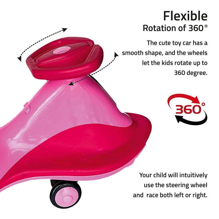Webby Free Wheel Magic Car Toy with Music and Light