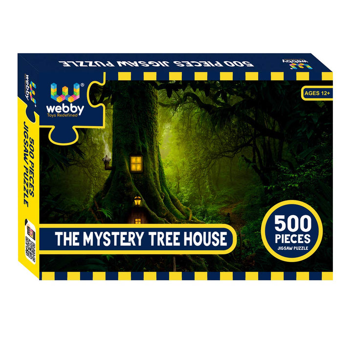 Webby The Mystery Tree House Wooden Jigsaw Puzzle, 500 pieces