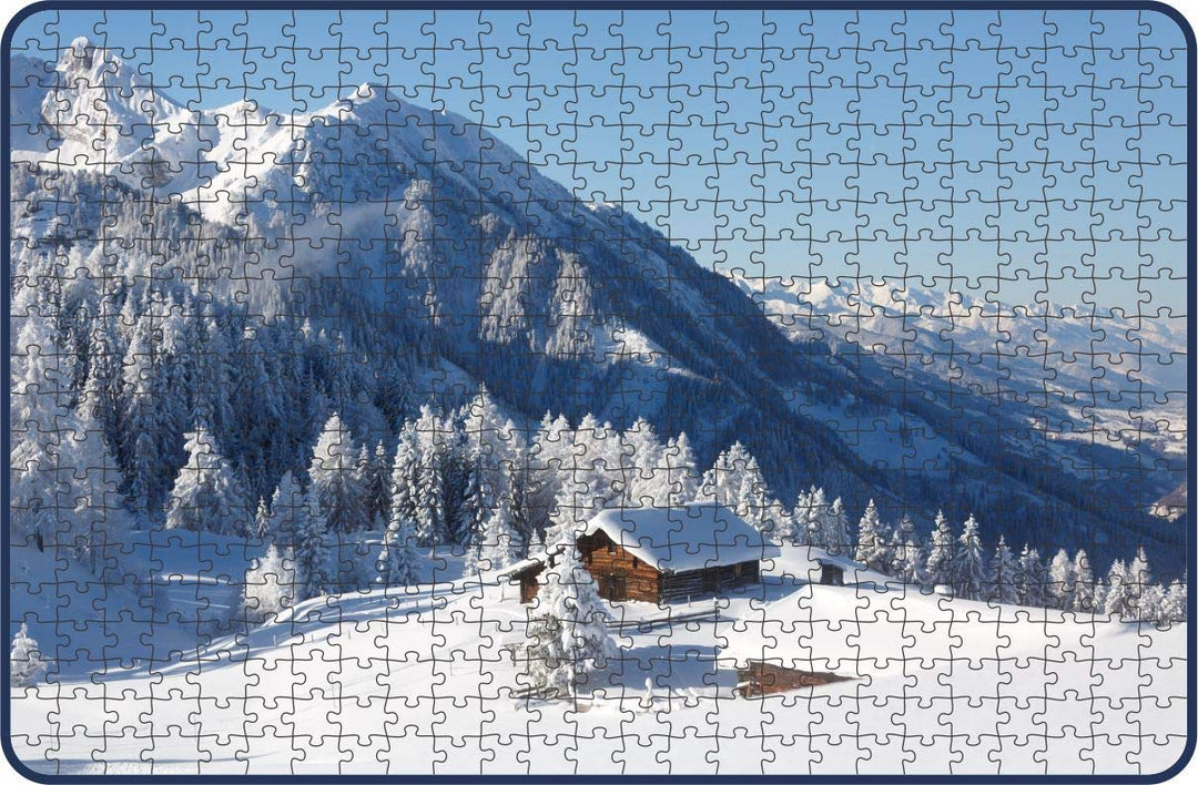 Webby Amazing Austrian Alps Wooden Jigsaw Puzzle, 500 pieces