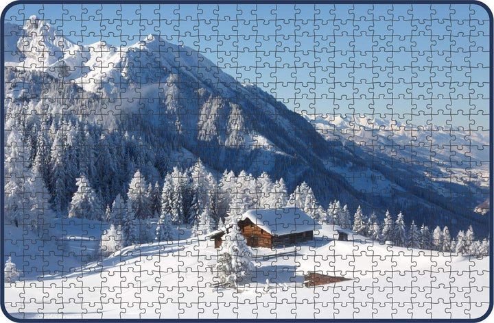 Webby Amazing Austrian Alps Wooden Jigsaw Puzzle, 500 pieces