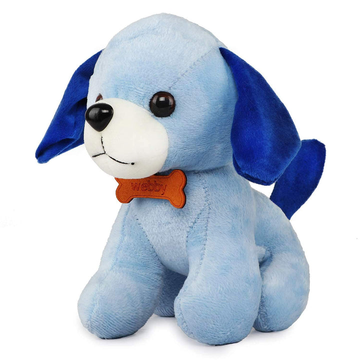 Webby Soft Animal Plush Standing Dog Toy 20cm