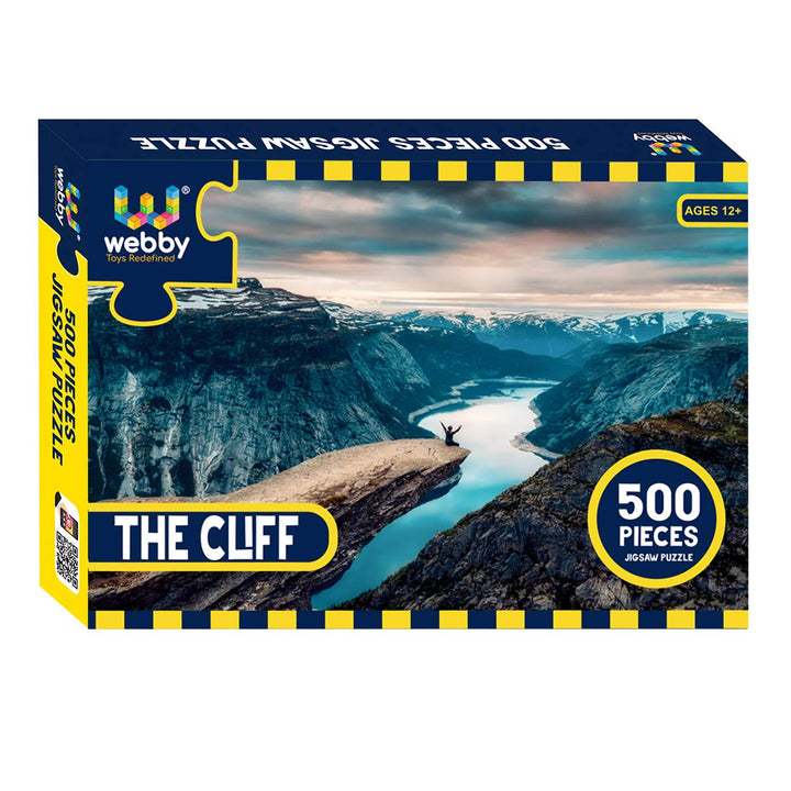 Webby The Cliff Wooden Jigsaw Puzzle, 500 pieces