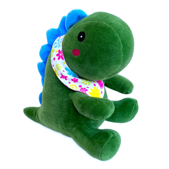 Webby Plush Cute Sitting Dinosaur Stuffed Soft Animal, 25 CM (Green)