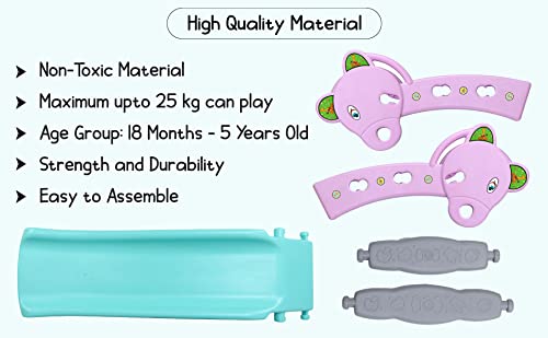 Webby Outdoor & Indoor Foldable Garden Slide (Giraffe)