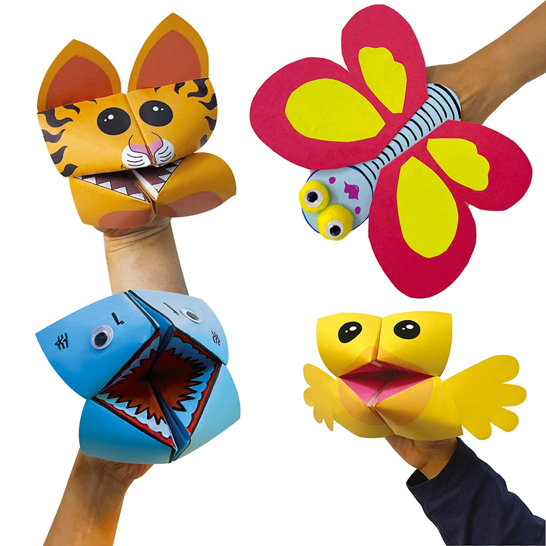 Webby DIY Art and Craft Hand Puppet Activity Kit