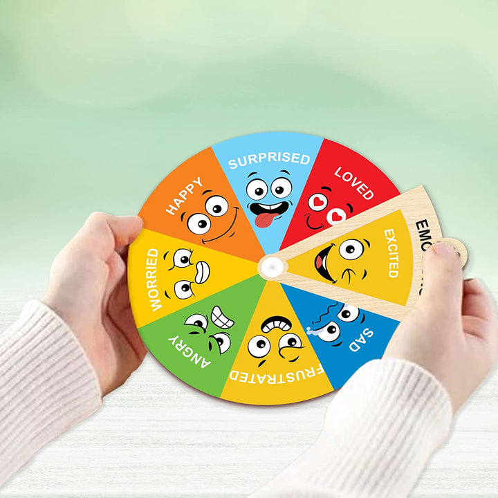 Webby Wooden Rotate and Learn Rotation Puzzle (Set of 4)