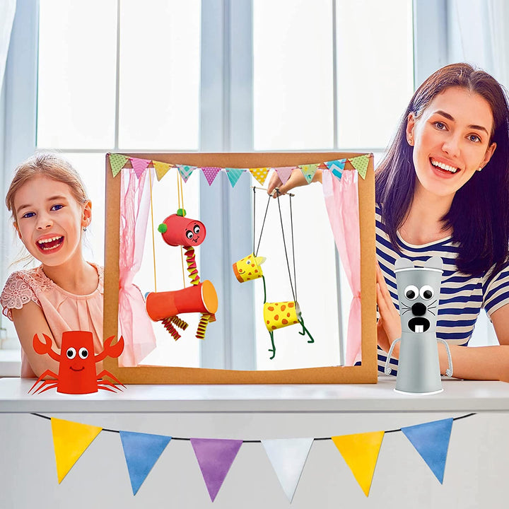 Webby DIY Art and Craft Puppet Show Activity Kit