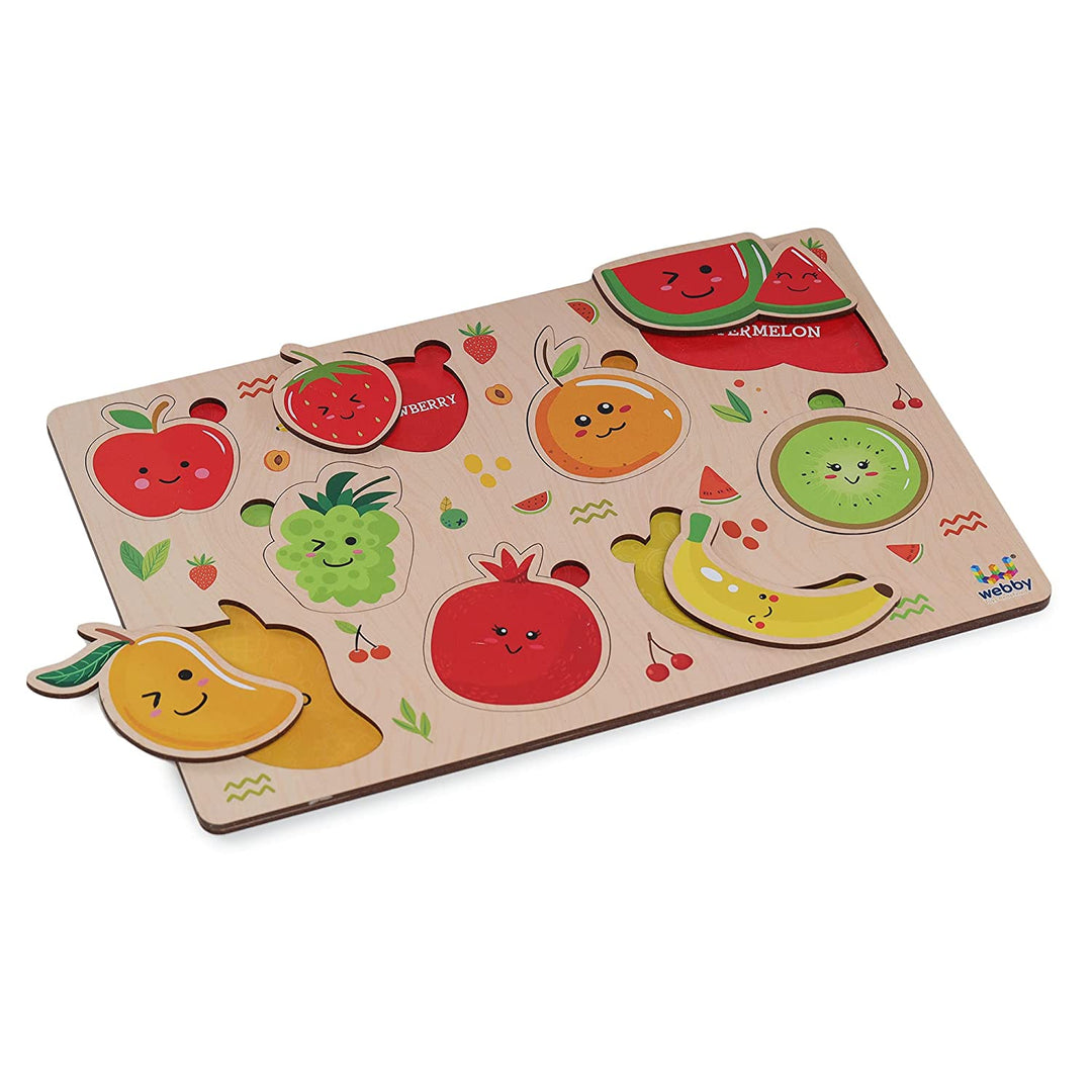 Webby 12x8 Wooden Board Finger Puzzle