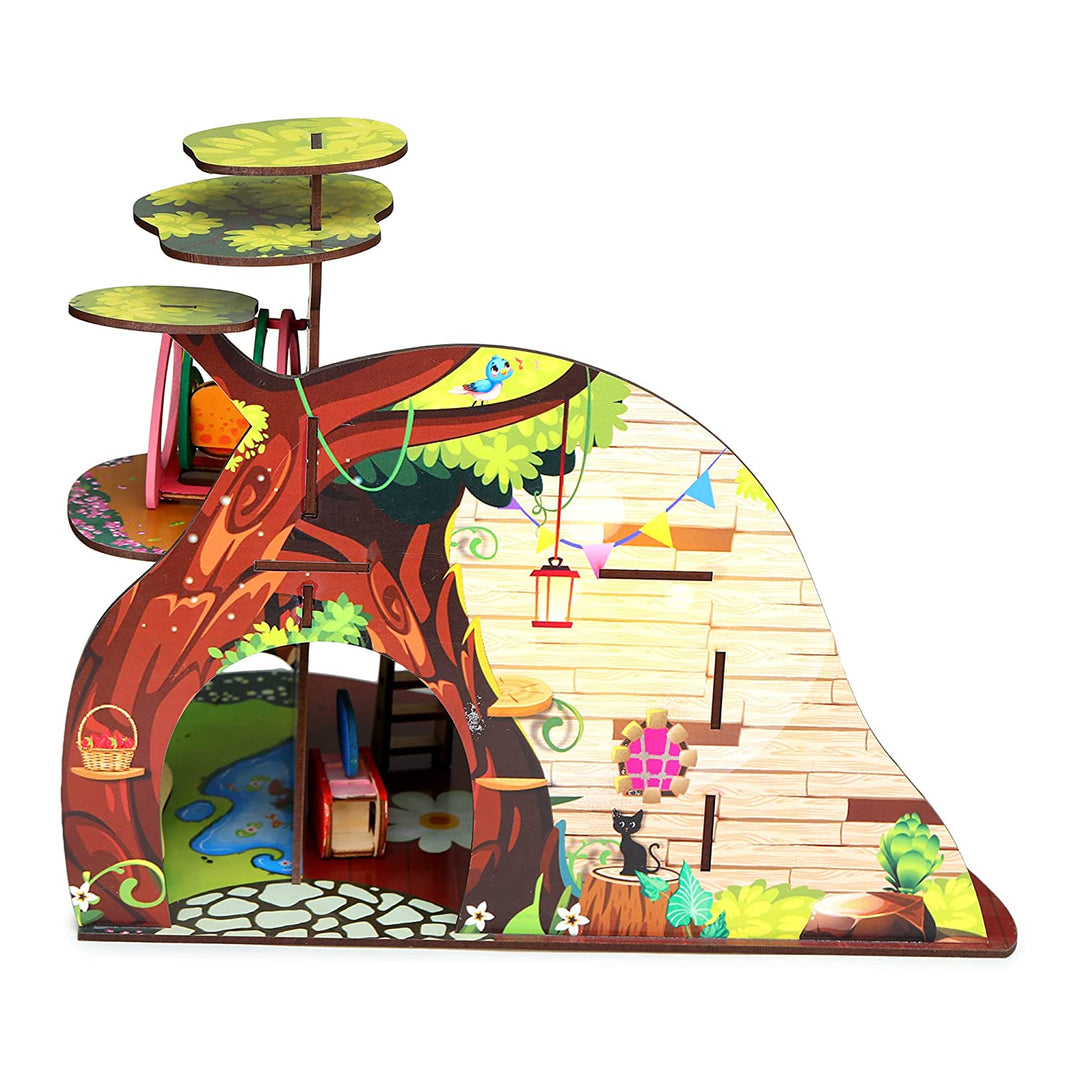 Webby Tree Troopers A Forest Hideout All Side Play Doll House