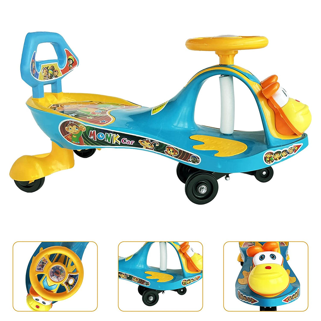 Webby Free Wheel Monkey Magic Car