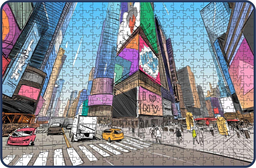 Webby New York Wooden Jigsaw Puzzle, 500 pieces