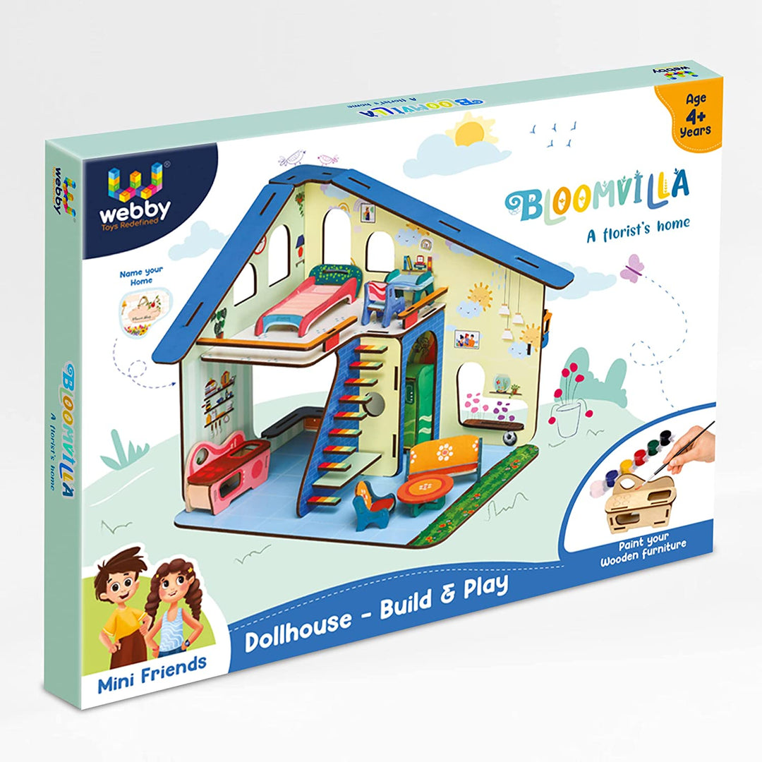 Webby Bloomvilla A Florists Home Wooden Doll House