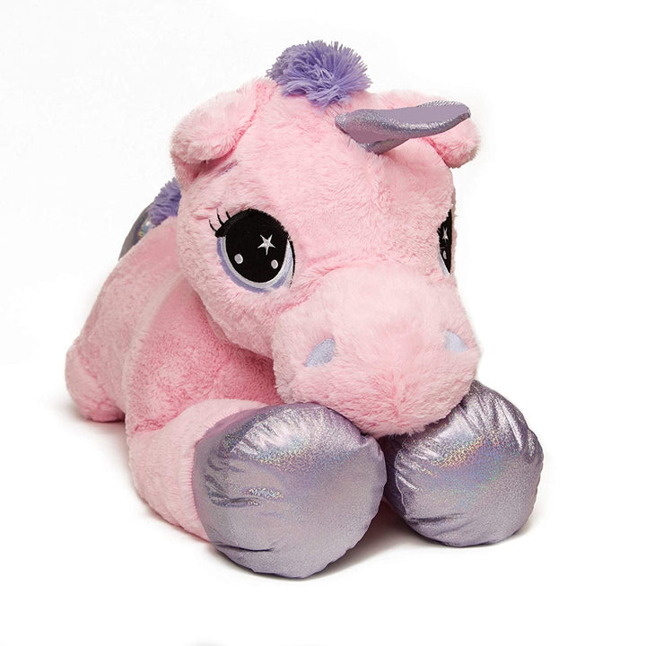 Webby Big Size Funny Unicorn Stuffed Animal Plush Toy, 100CM,