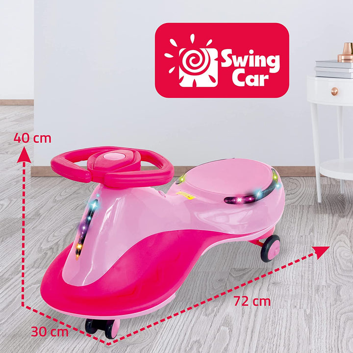 Webby Free Wheel Magic Car Toy with Music and Light