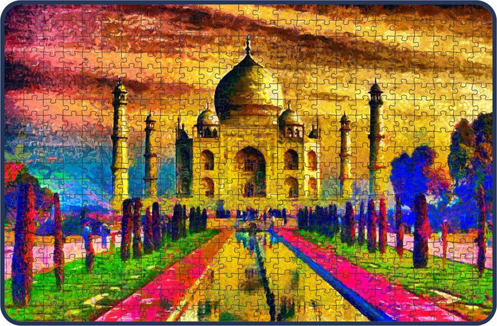 Webby The Taj Mahal Wooden Jigsaw Puzzle, 500 pieces
