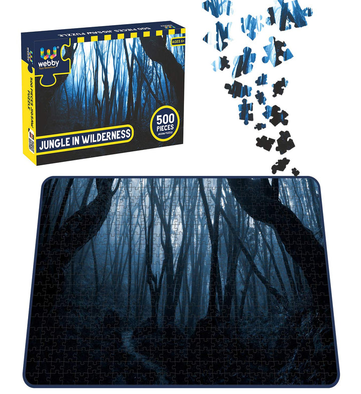Webby Jungle in Wilderness Wooden Jigsaw Puzzle, 500 pieces