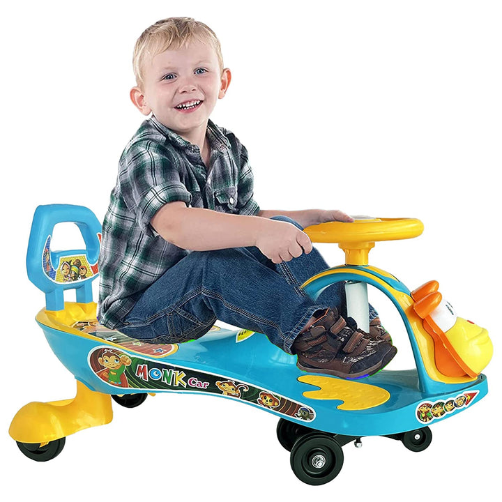 Webby Free Wheel Monkey Magic Car