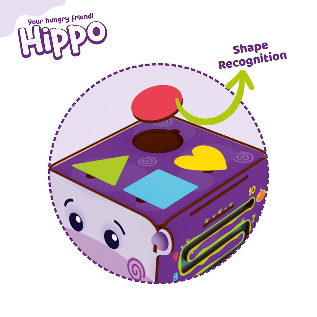 Webby Hippopotamus Game Educational Early Development Activity Toy