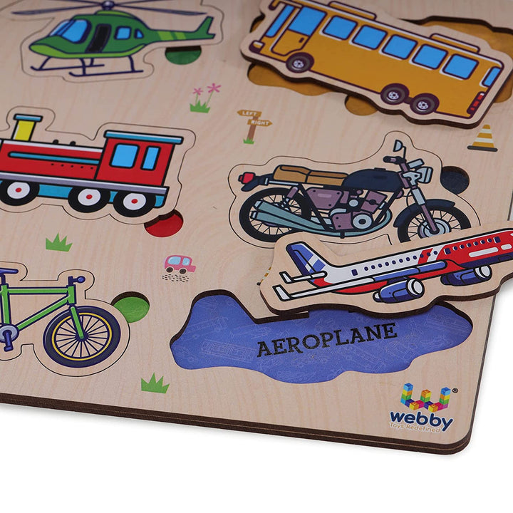 Webby 12x8 Wooden Board Finger Puzzle