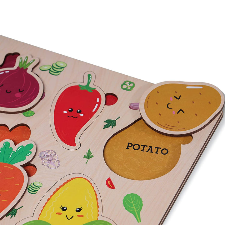 Webby 12x8 Wooden Board Finger Puzzle