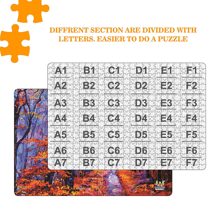 Webby The Maple Forest Wooden Jigsaw Puzzle, 500 pieces