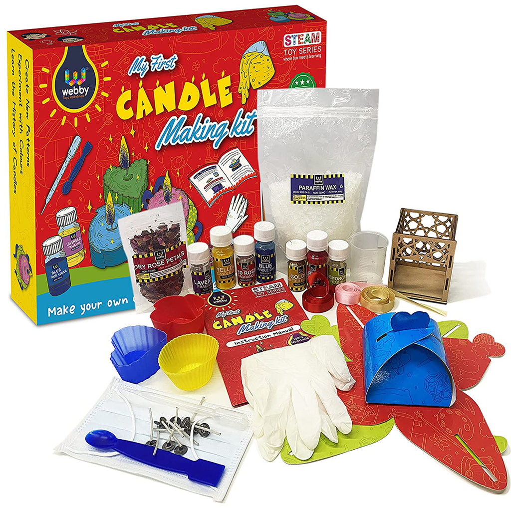 ToyKraft GelWax Candle Making, DIY Candle Making Kit for 8 Years to Adults  (Pack of 1) at Rs 749/piece, Educational Toys in New Delhi
