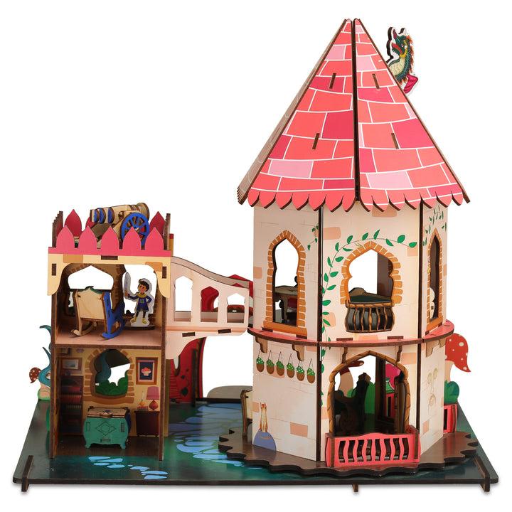 Webby Dragonstone Wooden Castle Doll House