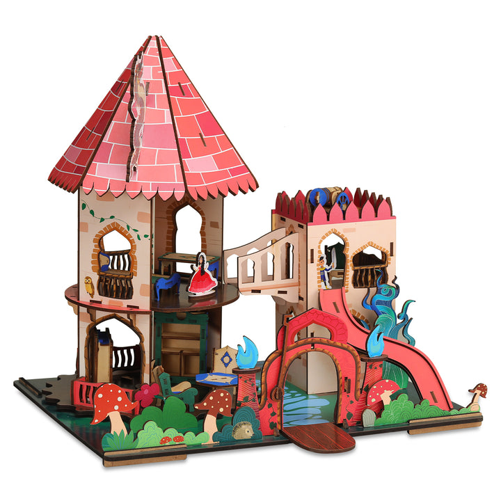 Webby Dragonstone Wooden Castle Doll House