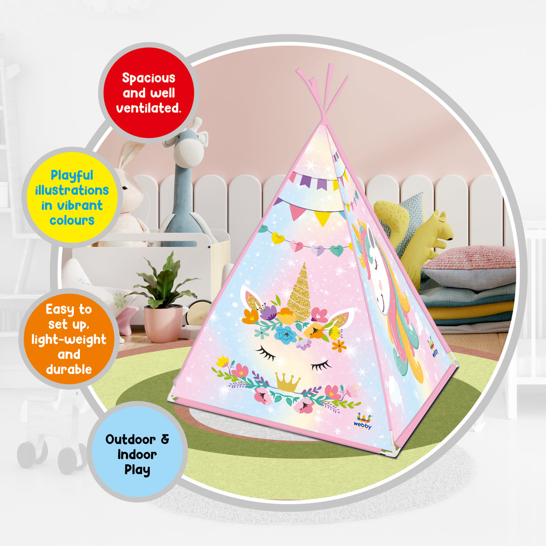 Webby Tee Pee Play Tent House