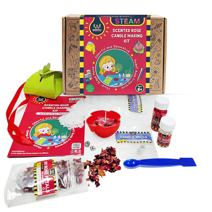 Webby DIY Candle Making Kit, STEAM Learner, (Small)